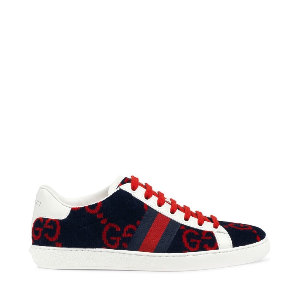 Gucci Ace GG terry cloth sneaker